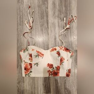 Floral Print Women's Top